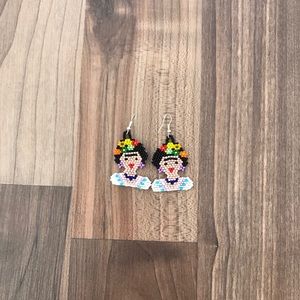 Frida Kahlo earrings.